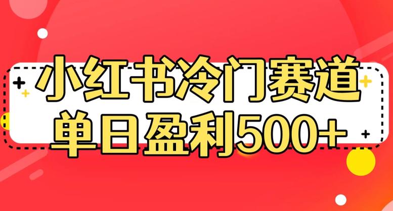 小红书冷门赛道，单日盈利500+[揭秘]网赚教程-副业赚钱-互联网创业-手机赚钱-网赚项目-98副业网-精品课程-知识付费-网赚创业网98副业网