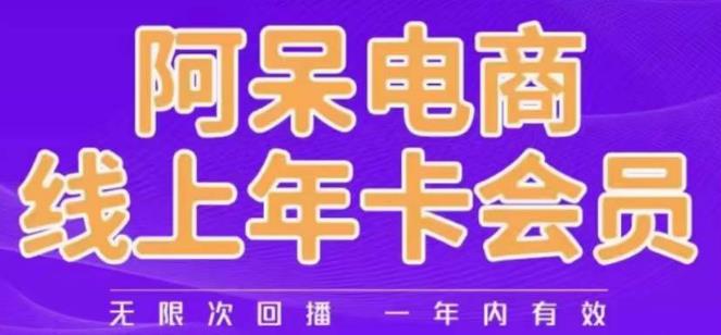 阿呆电商线上年会员，阿呆电商干货分享 (更新中)网赚教程-副业赚钱-互联网创业-手机赚钱-网赚项目-98副业网-精品课程-知识付费-网赚创业网98副业网